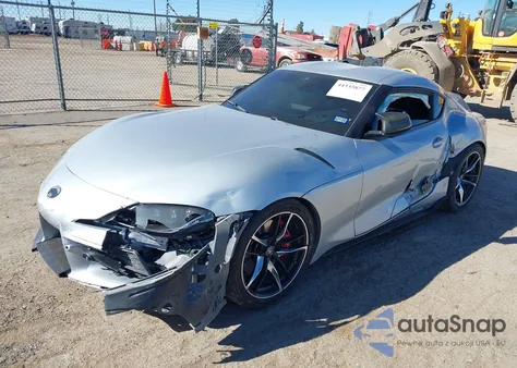 2021 Toyota Gr Supra 3.0 Premium из США, поврежденный, VIN WZ1DB0C04MW037886